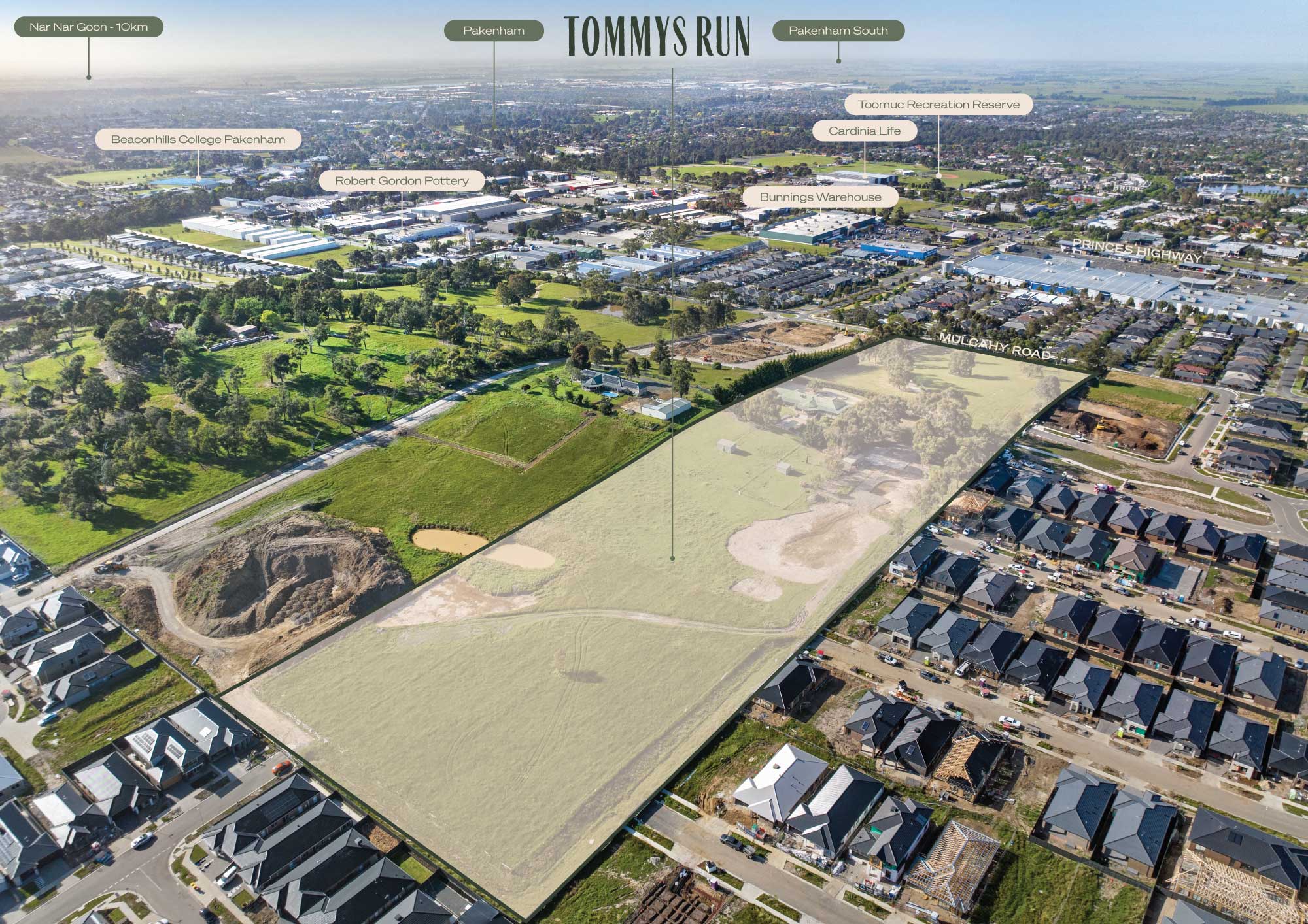 [Land for Sale] Tommys Run Estate, Pakenham OpenLot